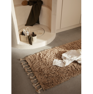 Camino de Alfombra de Pelo Largo AMASS - Pimienta Blanca - Ferm Living 2