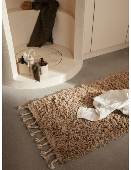 Camino de Alfombra de Pelo Largo AMASS - Pimienta Blanca - Ferm Living