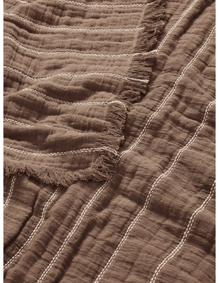 Cubrecama AIRES - Individual - Piedra - Ferm Living