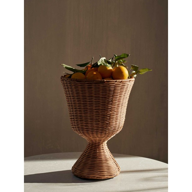 Macetero AGNES - Bajo - Natural -...