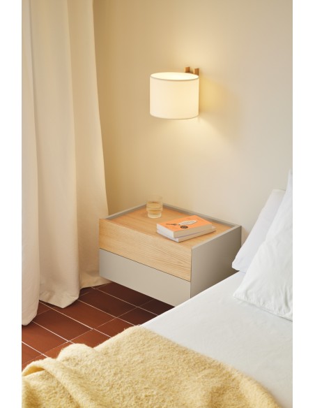 Mesita de Pared OTTO, Arena / Roble - Teulat