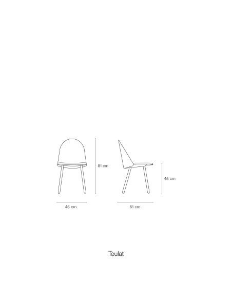 Silla UMA, Negro - Teulat