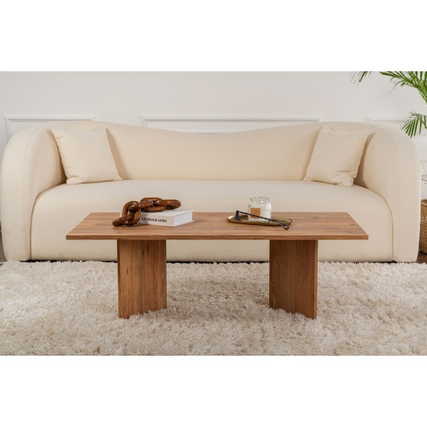 Mesa de Centro Rectangular SILKE, MDF...