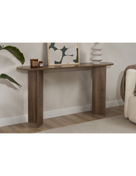 Consola LANA, MDF Acabado Nogal