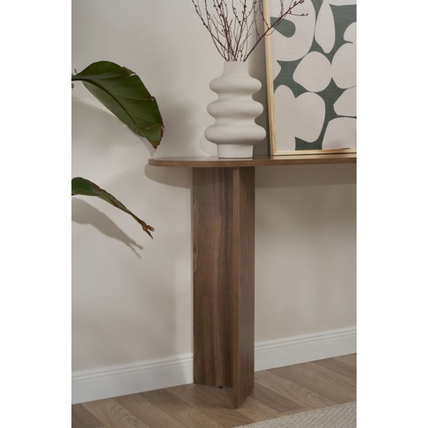 Consola LANA, MDF Acabado Nogal