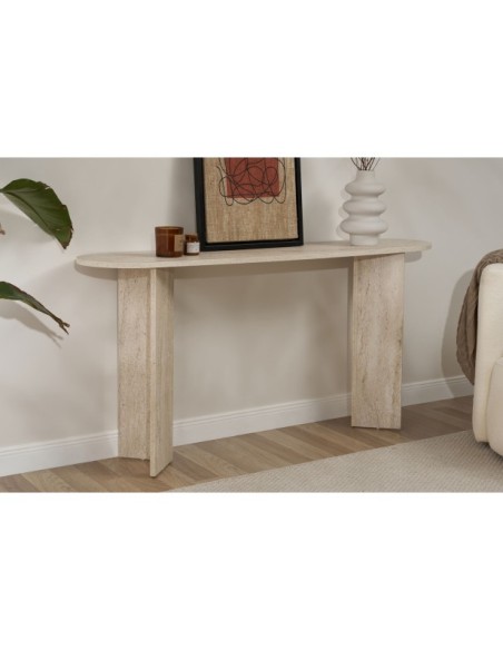 Consola LANA, MDF Acabado Mármol