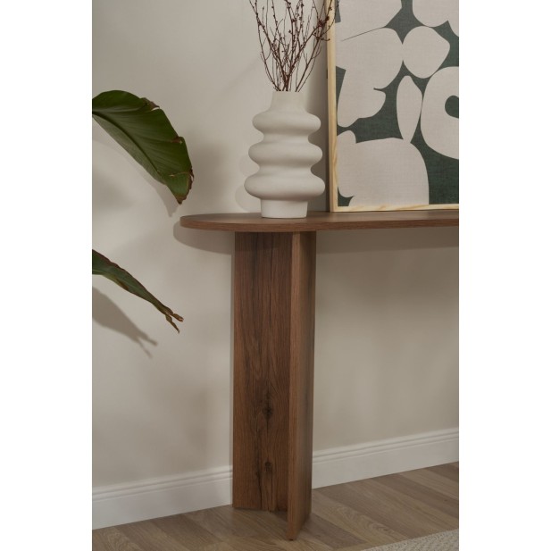 Consola LANA, MDF Acabado Nogal VNT