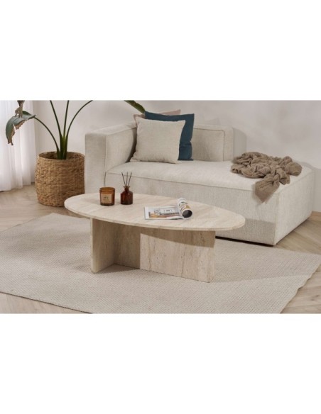 Mesa de Centro VESTA, MDF Acabado Mármol