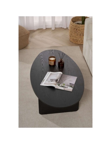 Mesa de Centro VESTA, MDF Acabado Madera Negra