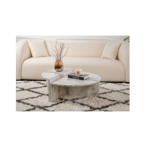 Mesa de Centro ORFEO, MDF Acabado Mármol