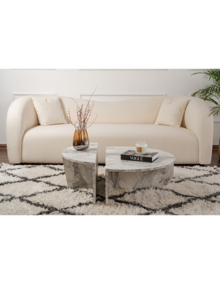 Mesa de Centro ORFEO, MDF Acabado Mármol