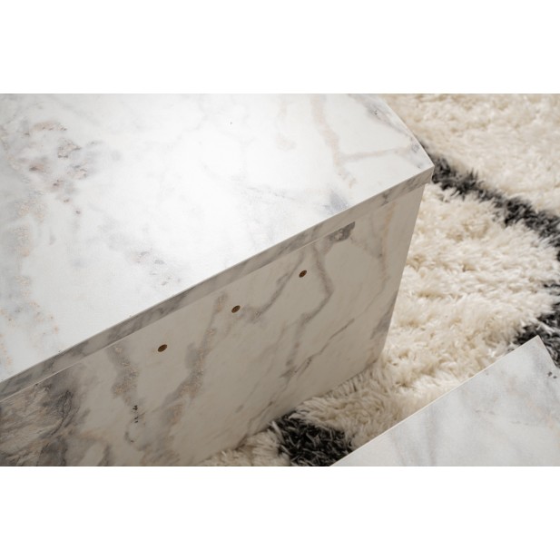 Mesa de Centro ORFEO, MDF Acabado Mármol