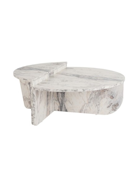 Mesa de Centro ORFEO, MDF Acabado Mármol