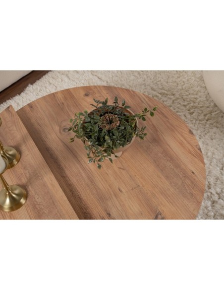 Mesa de Centro ORFEO, MDF Acabado Pino Atlántico