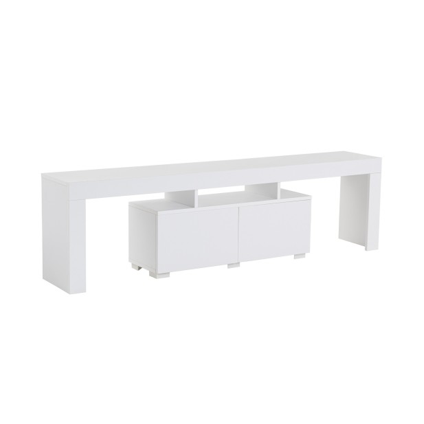 Mueble TV AURORA, MDF Acabado Blanco...