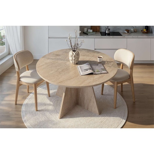 Mesa KALI Ø120 cm de Comedor, MDF...