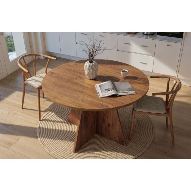 Mesa KALI Ø120 cm de Comedor, MDF...