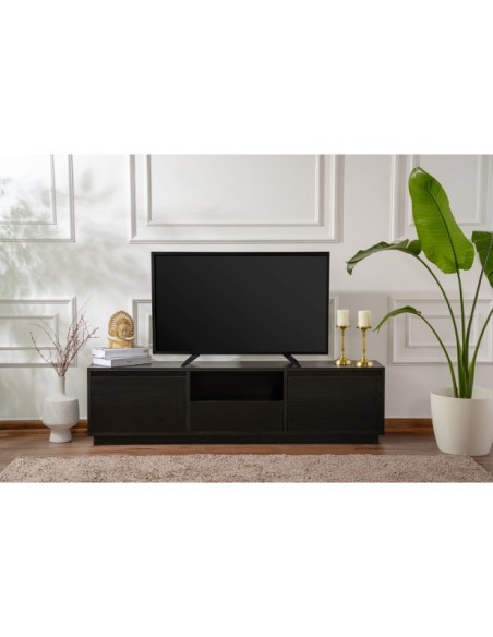 Mueble TV AVANT, MDF Acabado Madera Negra