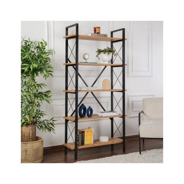 Estantería OBELISK 180x90 cm, MDF...