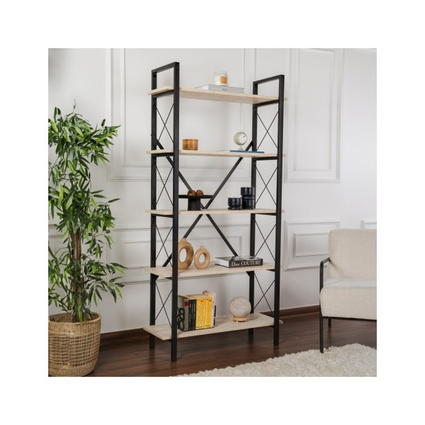 Estantería OBELISK 180x90 cm, MDF...