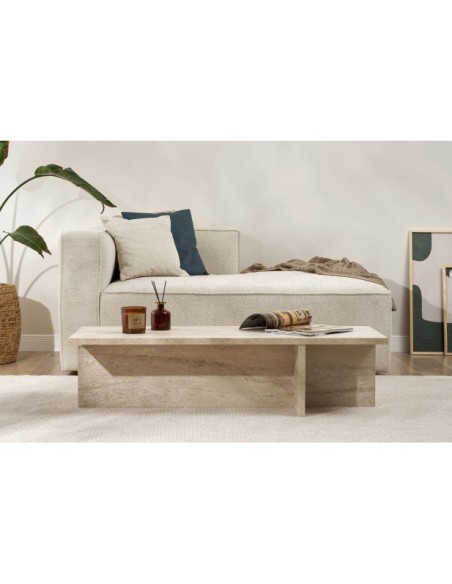 Mesa de Centro GLAZE, MDF Acabado Mármol