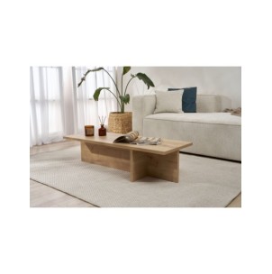 Mesa de Centro GLAZE, MDF Acabado Roble Zafiro 2