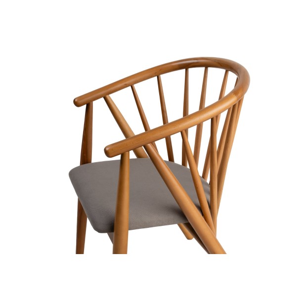 Silla con Brazos TIDLØS, Madera Natural