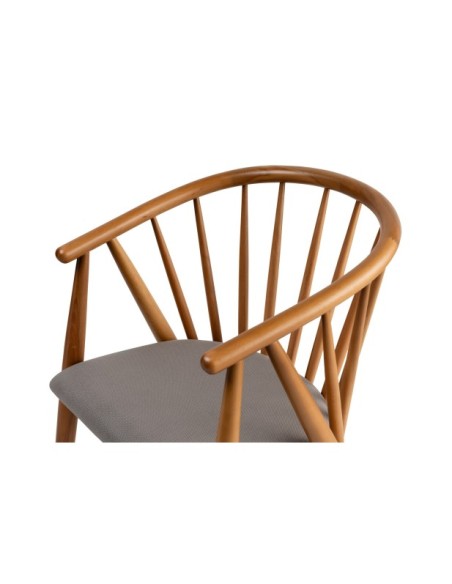 Silla con Brazos TIDLØS, Madera Natural