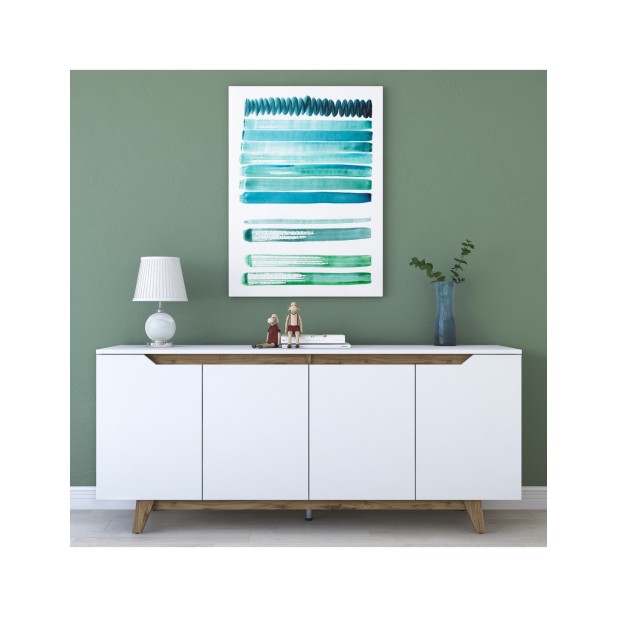 Aparador URANUS, MDF Acabado Blanco /...