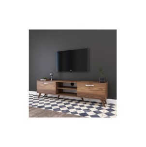 Mueble TV SYBIL, MDF Acabado Nogal