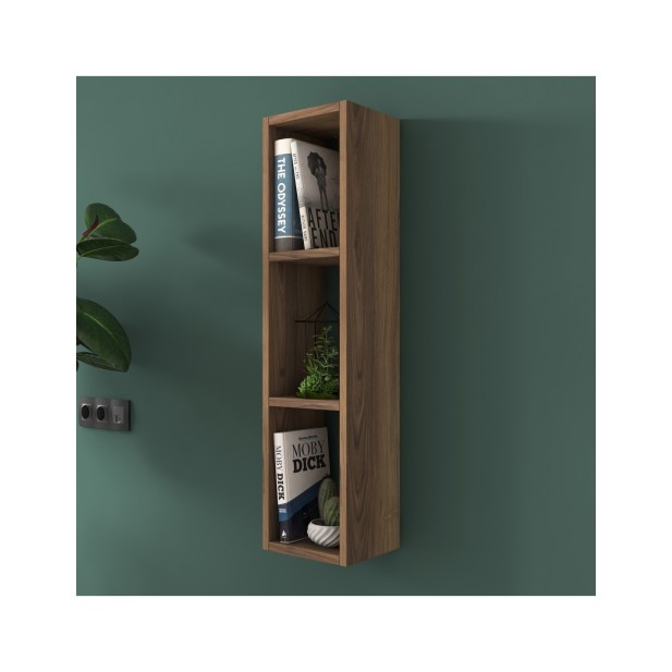 Estantería de Pared FRY, MDF Acabado...