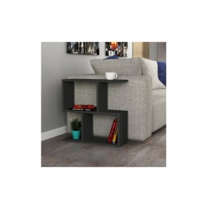 Estantería KILLA 60x60 cm, MDF Acabado Antracita