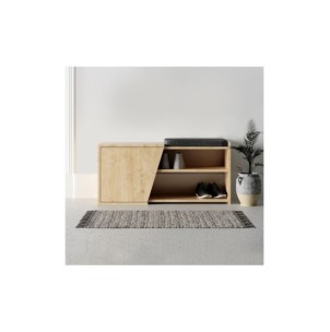 Estantería Aparador CLIO 104x37 cm, MDF Acabado Roble