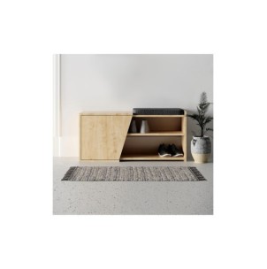 Estantería Aparador CLIO 104x37 cm, MDF Acabado Roble 2