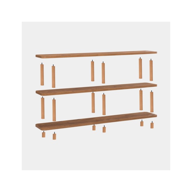 Estantería SENA 180x75 cm, MDF...