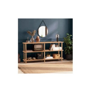 Estantería SENA 150x75 cm, MDF Acabado Pino Atlántico