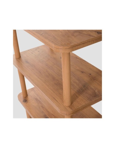 Estantería SENA 150x75 cm, MDF Acabado Pino Atlántico