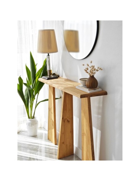 Consola SATIS, MDF Acabado Roble