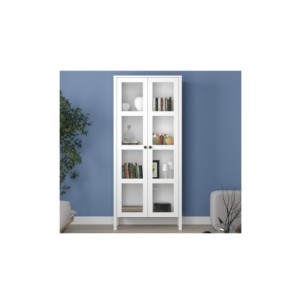 Vitrina VISE 180x80 cm, MDF Acabado Blanco