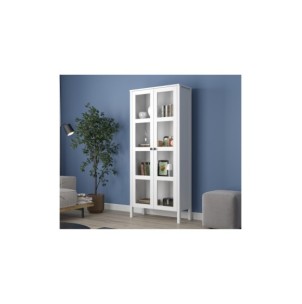 Vitrina VISE 180x80 cm, MDF Acabado Blanco 2