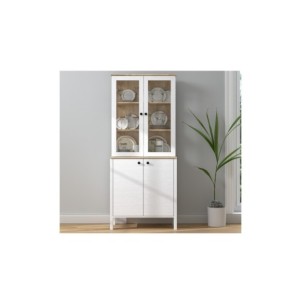 Vitrina Aparador con 2 Puertas VISE 194x83 cm, MDF...