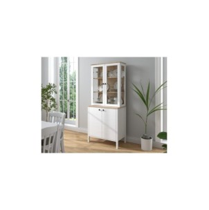 Vitrina Aparador con 2 Puertas VISE 194x83 cm, MDF... 2