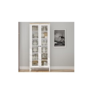 Vitrina VISE 194x83 cm, MDF Acabado Blanco