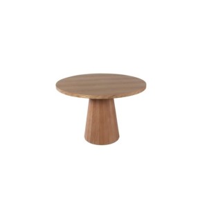 Mesa KOMET Ø100 cm de Comedor, Haya Natural / MDF