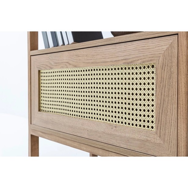 Estantería OZER 75x182 cm, Fresno...