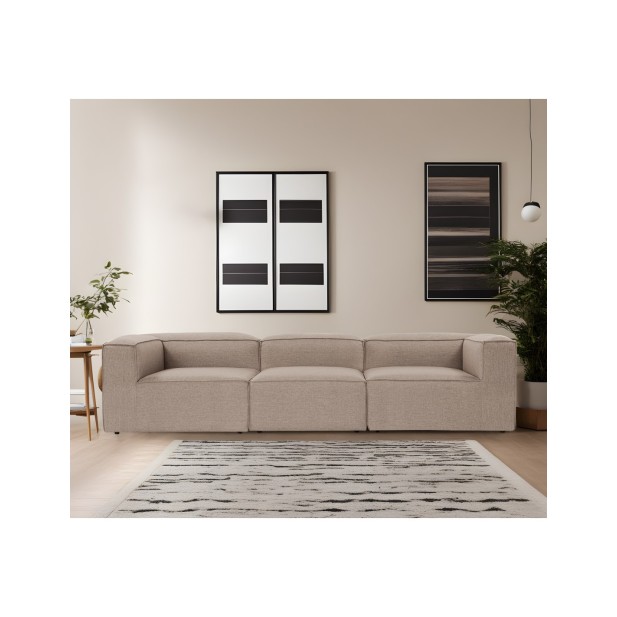 Sofá MODI 3 Plazas 297x105 cm, Lino...