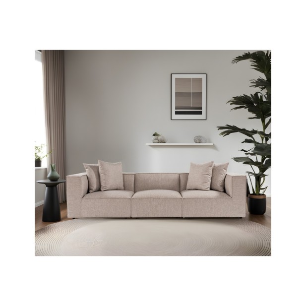 Sofá SKADI 3 Plazas 270x95 cm, Lino...