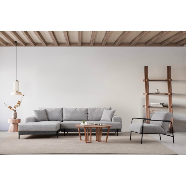 Sofá Esquinero FREI NEGRO (Izquierdo)...