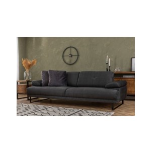 Sofá Cama ONYX 3 Plazas 239x99 cm, Textil Antracita /... 2