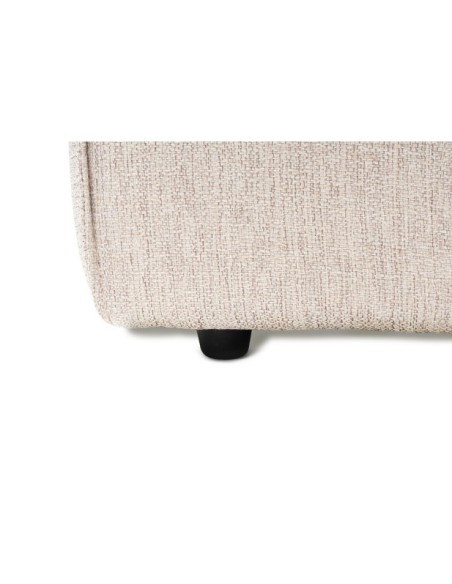 Sofá SOPHIE 3 Plazas 303x108 cm, Lino Marrón Claro